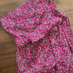Band of Gypsies Sardinia Magenta Floral Wrap Maxi Skirt